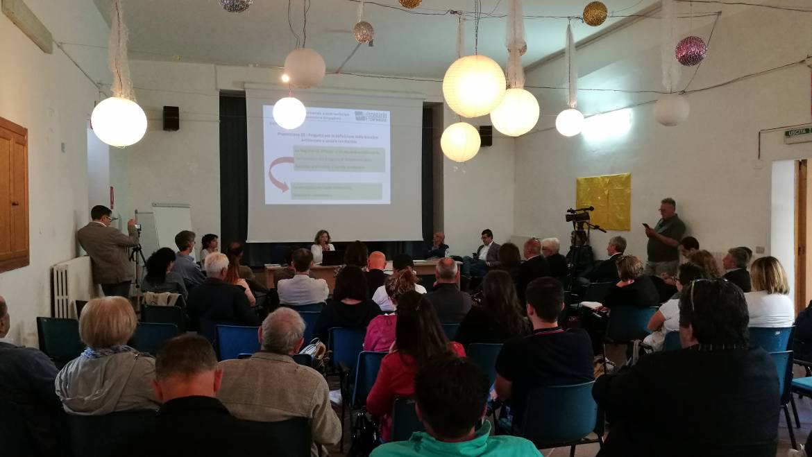 Pronti, via! Il primo incontro con la comunità di Guardia Perticara